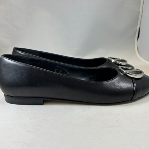 Valentino Malva ballet flats, black size 9 - Picture 2 of 11